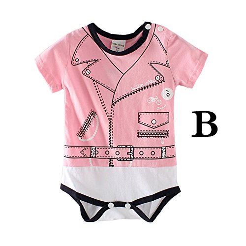 Mud Kingdom Baby Punk Style Dress Up Costume Rompers