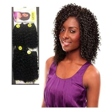 Sleek Noble Spicy Weave Hair Extensions 8 10 12 14 4pcs Color 1