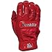 Franklin Sports MLB CFX Pro Baseball Batting Gloves - Chrome Red - Adult Large