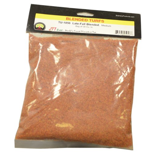 JTT Scenery Products Blended Turf, Late-Fall Blended, Medium