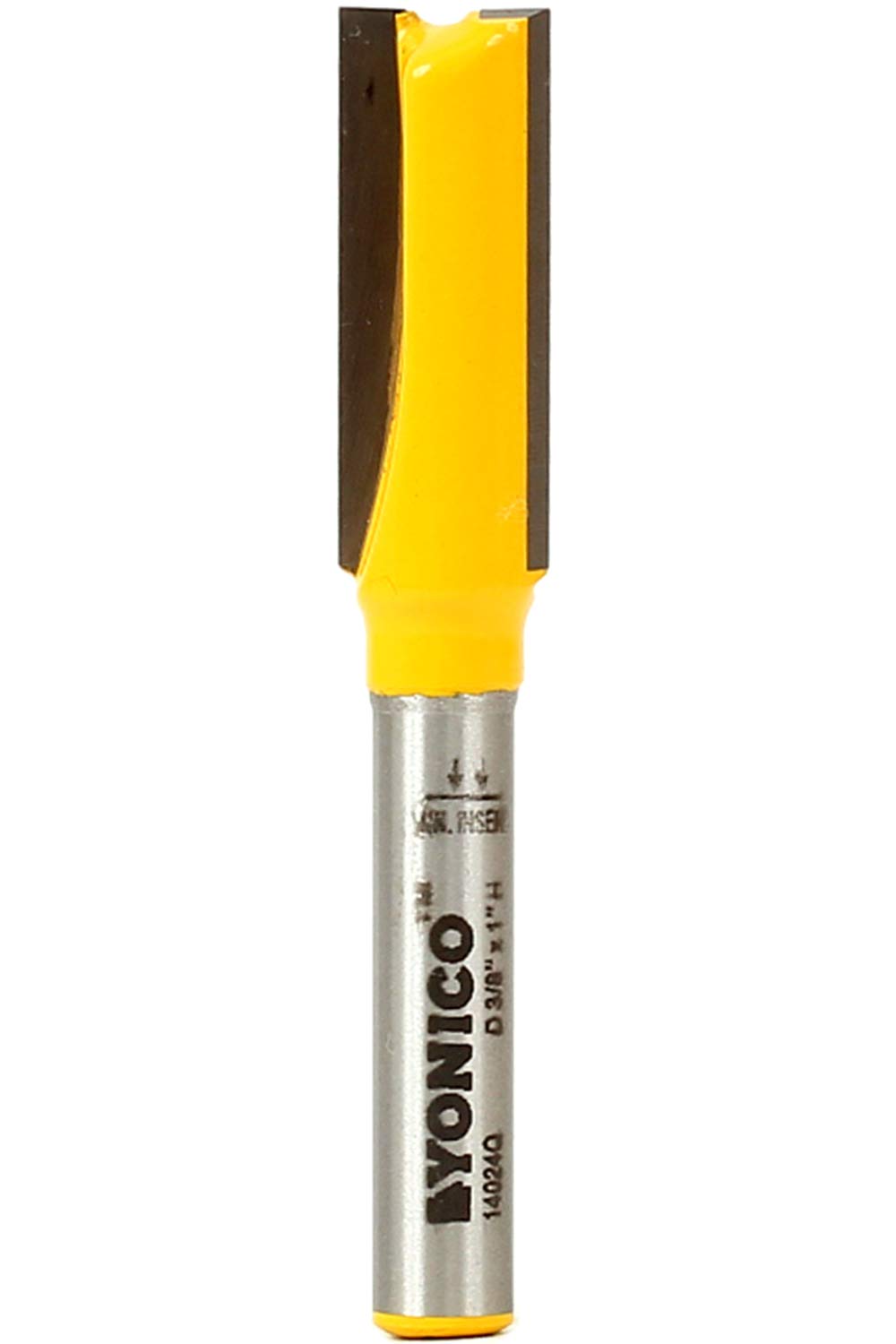 Yonico 14024q 3/8-Inch Diameter X 1-Inch Height Straight Router Bit 1/4-Inch Shank