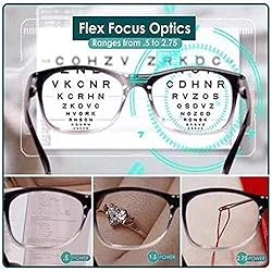 Auto foucs Reading Glasses, Power From 0.5 - 2.5
