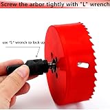HOME COMPOSER 50mm Bi-Metal Hole Saw with Hex Shank for Wood Plastic view 5