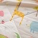 J-pinno Jungle Tiger Elephant Giraffe Animals Quilt Summer Lighweight Comforter Throw Coverlet Kids Cartoon Cute Bed Blanket (Animal, Twin 59