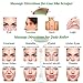 Jade Roller & Gua Sha Massage Tool Set, Jade Roller for Face, 100% All-Natural jade, Highly Potent, Anti Aging Wrinkle, Facial Massager Therapy, Clears Toxins, Reduces Puffiness