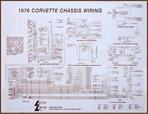 Amazon.com: 1975 Corvette Wiring Diagram: Automotive 1974 corvette starter wiring diagram 