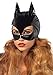 Leg Avenue Women's Black Vinyl Cat Mask, One Size