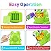 Bubble Machine, Automatic Bubble Maker Blower with A Bottle of Bubble Solution Over 500 Bubbles per Minute Bubble Machines Toy for Kids Toddlers Bath Parties Wedding (Frog)