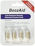 BoozAid Anti Hangover Supplement-Helps Symptoms, Prevention, Reduction, Relief-Liver Cleanse, Support, Replenishment-Reduce Alcohol Hangovers-Scientifically Proven Cure-100% SATISFACTION GUARANTEED!
