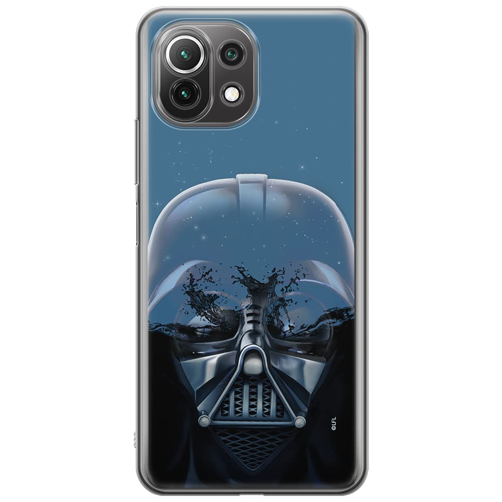 ERT GROUP mobile phone case for Xiaomi 11 Lite 4G/5G original and officially Licensed Star Wars pattern Darth Vader 026, case made of TPU — image 1