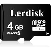 Lerdisk Factory Wholesale Micro SD Card 4GB in Bulk Micro SDHC Class 6 Produced by Authorized Licencee (4GB Class 6)