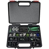 Astro Pneumatic Tool 9478 Weather Pack Interchangeable Ratcheting Crimping Tool &amp; Accessory Set (220 Piece)