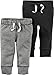 Carter's Unisex Baby Bottoms, Grey, 12 Months