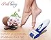Electric Foot Callus Remover - Rechargeable Electronic Foot File - Professional Pedicure Tools with 3 Rollers - Foot Scrubber for Dry Cracked Feet and Dead Skin - Foot Sander for Men and Women