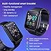 The Nautilus Activity Fitness Tracker Smart Bracelet, Smart Watch with Blood Pressure Monitor, Heart Rate Monitor, Pedometer or Step Counter, Blood Oxygen Monitor, Sleep Monitor, 50 Meter Waterproof