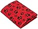 Dogs Unleashed Ritz Super Absorbent Viscose Pet Towel, 20 by 27-Inch, Fire Hydrant Red