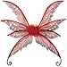 Loftus International Magical & Mysterious Fairy Wings, Red, Small/Medium/24" primary