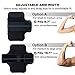 Triomph Running Phone Armband 5.8 inch for iPhone X, iPhone 8 Plus, 7 Plus, 6 Plus, 6s Plus, 6s iPod Galaxy S6, S6 Edge, S7 Edge Plus, for Running, Sports, Jogging, Hiking, Biking (Black)
