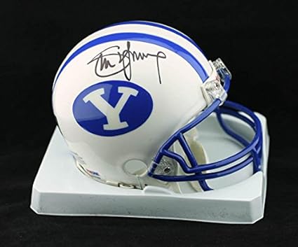 steve young autographed helmet