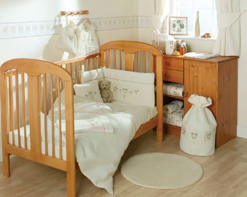 Lollipop Lane Teddies Teddy's Cottage 5 Piece Bedding Bale - Cream by Trend Tidy