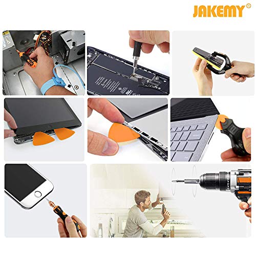 Precision Screwdriver Set - 84 in 1 Electronics Repair Tool Kit,54 Magnetic Precision Driver Bits,Pocket Tool Bag for Fix Open Pry Cell Phone,iPhone,Computer,PC,Laptop,Tablet,Game Console,MacBook