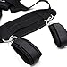 Hotlol Bed Restraints Kit Wrist Thigh Leg Restraint Straps Ankle Hand Cuffs for Adult Couples Sex Play