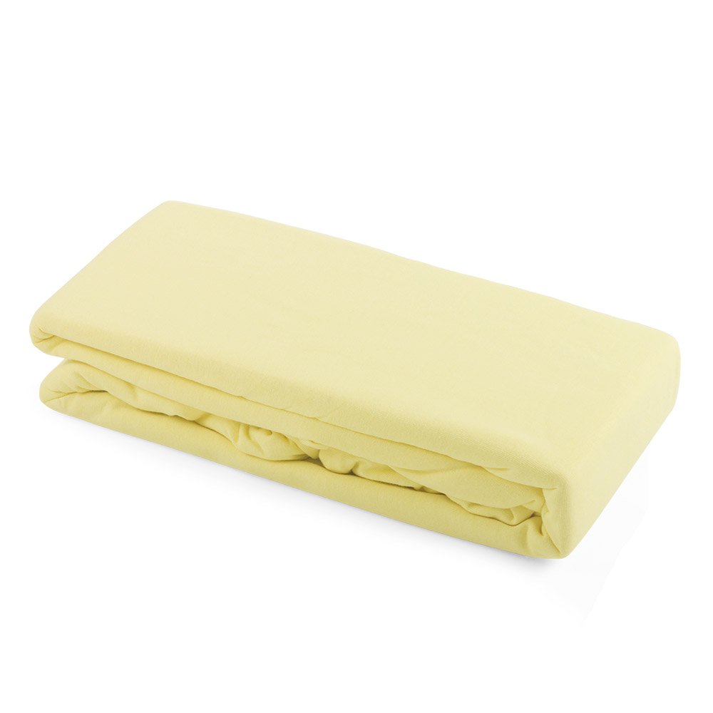 Cot Bed Cotton Duvet Cover Lemon -6258LE