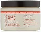 Curly Hair Products by Carol's Daughter, Hair Milk Curl Defining Moisture Mask For Curls, Coils and Waves, with Agave, Hair Mask For Curly Hair, 12 oz (Packaging May Vary)
