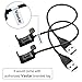Vastar 2Pieces Replacement USB Charger Charging Cable for Fitbit Charge HR Band Wireless Activity Bracelet