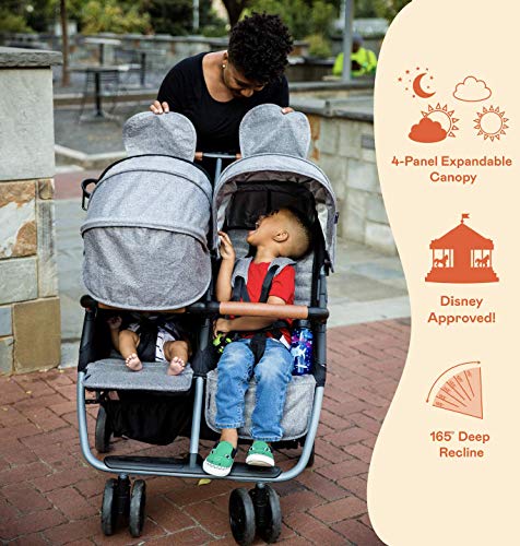 zoe double stroller tandem