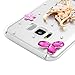 Galaxy S8 Plus Case, YOKIRIN Crystal Clear Transparent Handmade Bling Shiny Crystal Diamond Design PC Hard Shell Full Protective Case Cover for Samsung Galaxy S8 Plus + Crown Dust Plug,Butterfly