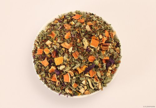 Kräutertee aromatisiert Schweizer Kräutertee Natürlich 500g mit Orange-Minze-Geschmack Nachfüllpack Lose – Bild 4