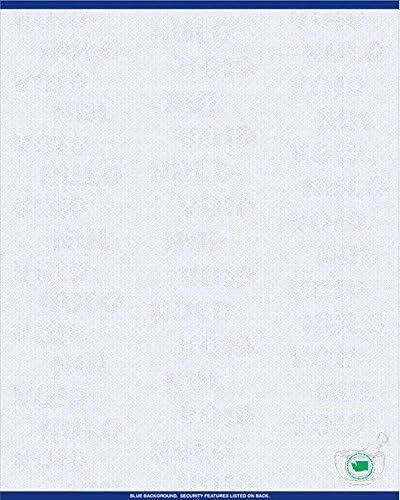 Premium Washington State Prescription Security Laser RX Sheets 8.5 x 11 (1,000 Sheets)