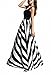 Afibi Women Chiffon Mopping Floor Length Big Hem Solid Beach High-Waist Maxi Skirt (Large, Black)