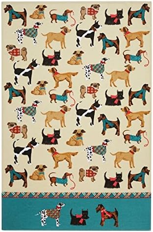 Ulster Weavers Hound Dog Tea Towel, 100% Cotton, With Cute Dog Animal Print Design