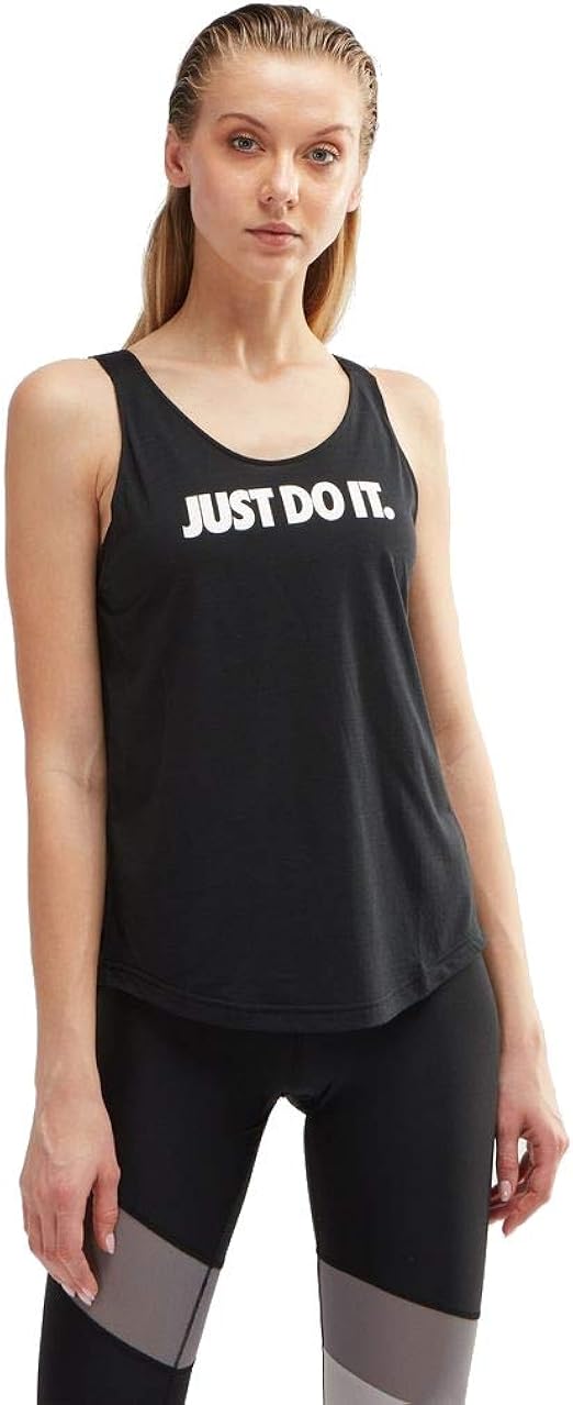 nike dri fit black tank top
