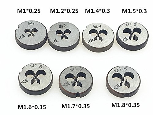 M1 to M1.8 Metric St ard 1Pcs Tap Die H Hreading Lathe Model Engineer Thread Maker for Small Workpiece M1.4 - Thumbnail 3
