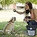 Grab ‘n Go Dog Training Bag & Clicker, 4 Handy Pockets, Fits Smart Phone, Poop Bag Dispenser, Black