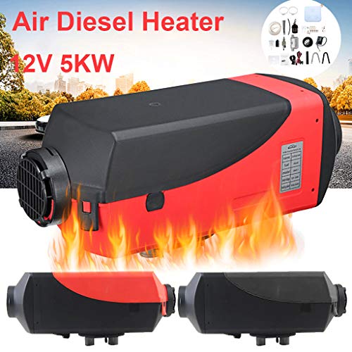 Air Diesel Heater Parking Heater - LCD Display 5KW 12V For Trucks Boat Car Trailer,Applicable to: various diesel mechanical vehicles such as cars, buses, RVs, trucks, engineering vehicles, etc.