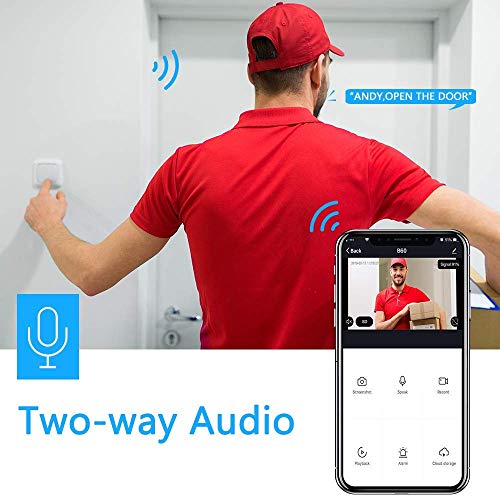 AKASO-Cmara-de-Vigilancia-Exterior-HD1080P-Impermeable-Compatible-con-Alexa-Google-Home-Fire-TV-Cmara-IP-WiFi-de-Seguridad-Audio-Bidireccional-Deteccin-de-Movimiento-Visin-Nocturna-B60
