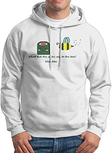 What Did Sushi Say To The Bee Men's First Quality BTS Baseball Hoodies