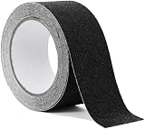 AISEY Anti Slip Tape 5cm x 5M Black Outdoor Waterproof 80 Grit view 1