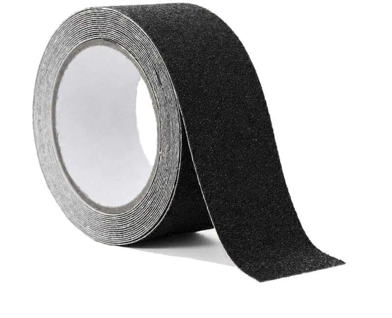 AISEY Anti slip Grip Tape for Skateboard Outdoor Waterproof, Non Slip Tape 5cm x 5M, Black