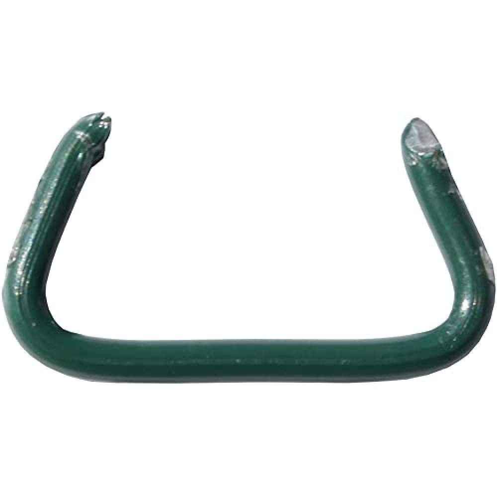 Delta 22 Fence Rings, Galvanized Green, 1000 Pieces