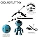 PALA PERRA RC Helicopter Flying Toys with Rechargeable Mini Infrared Induction Drone, RC Toys for Kids Boys Girls Indoor Games (Flying Robot)