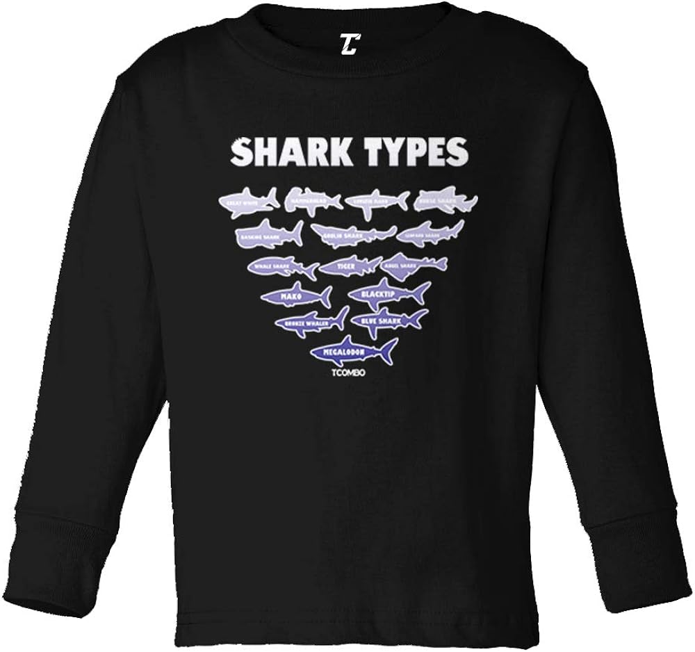 Shark Types - Great White Beach Infant/Toddler Cotton Jersey T-Shirt