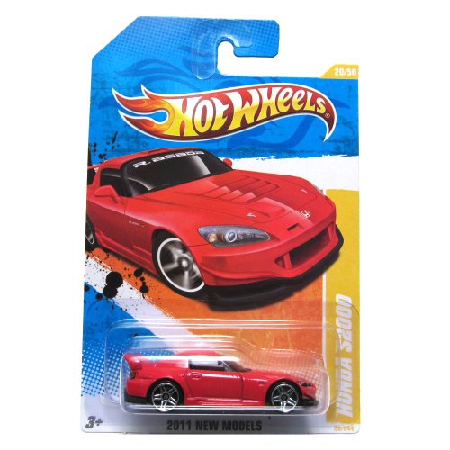 2011 HOT WHEELS 2011 20/244 RED HONDA S2000 20/50