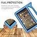 Fire HD 8 Tablet Case for Kids-Dinines Shock Proof Light Weight Kid Proof Case for All New Fire HD 8 inch Tablet (8th Generation 2018 /6th Generation 2016/7th Generation 2017) (Blue)