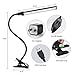 LED Clip on Light, Ledgle Reading Lamp, Dimmable Night Light Clip on for Desk, Bed Headboard and Computers