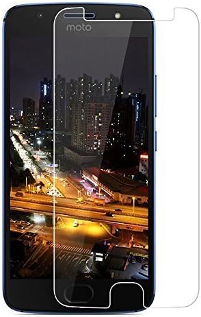 Angel Gadgets Golden Series HD Scratch-Resistant Bubble-Free Transprent Tempered Glass Screen Protector for Motorola Moto G5s Plus (5.5-inch)